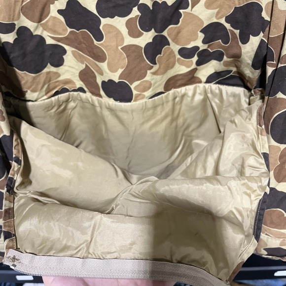 Vintage 90s Columbia Duck Camo Bomber Jacket Mens Large Full Zip Outdoor - Picture 11 of 15